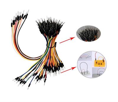 65 pin Erkek Erkek Karışık Jumper Kablo