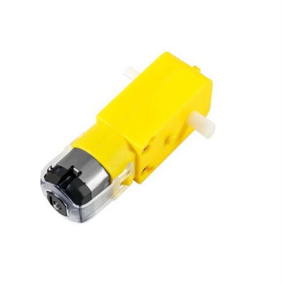 6V 250 RPM Redüktörlü Motor-Sarı