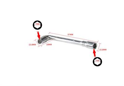 7 mm L Anahtar