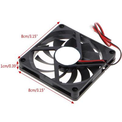80x80x10 Kare Fan (12v)