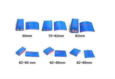 85x0.10  18650 Batarya Pvc Shrink Kaplama Makaron(50cm)