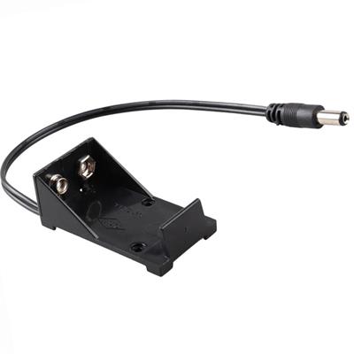 9V Pil Yuvası Yatağı Konnektörlü-2.1mm Jaklı