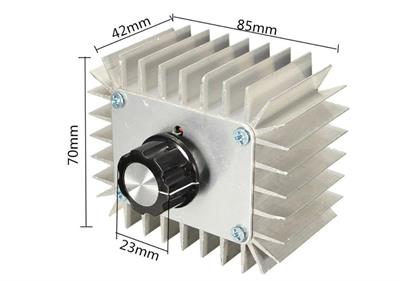 AC 220V 5000W Motor Dimmer Hız Kontrol Kartı