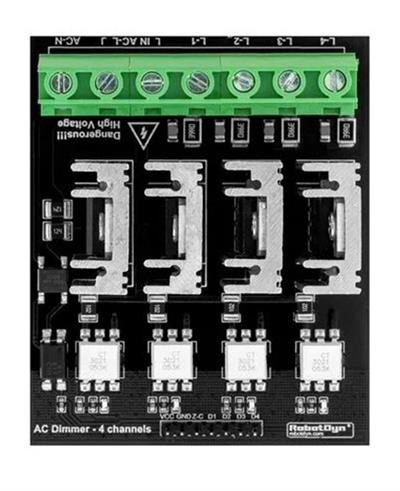 AC Gerilim Ayarlayıcı Dimmer Modül-110-400V(4 Kanal)