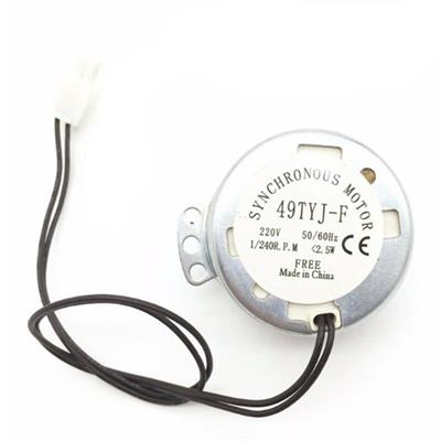 Ac Senkron Motor 49TYJ-F AC 220V 1/240 RPM 2.5W(mini kuluçka motoru)