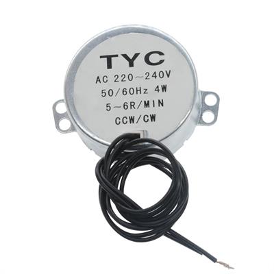 Ac Senkron Motor TYC-50 AC 220V 4W 15-18 Rpm Cw-Ccw