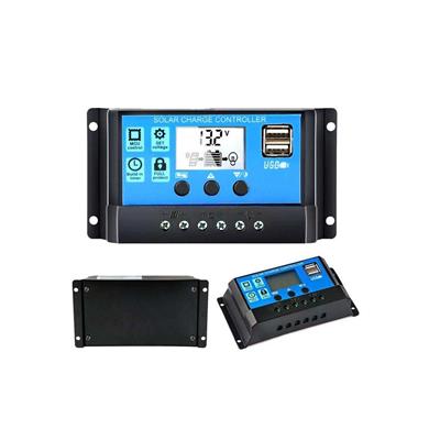 Akıllı Güneş Paneli Şarj Kontrol Cihazı Regülatörü - 30A(12-24V)