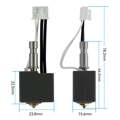 Anycubic Kobra S1 Hotend Seti-0.2mm(Pirinç Nozzle)