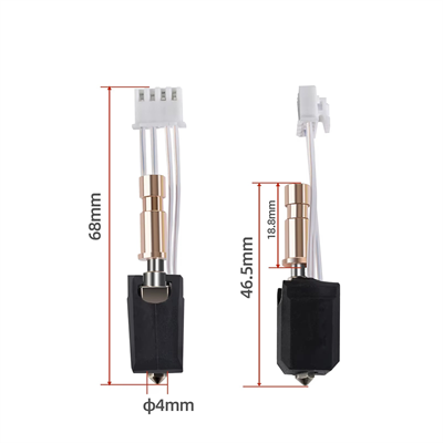 Anycubic Kobra S1 Yükseltilmiş Hotend Seti-0.4mm Sertleştirilmiş Nozzle