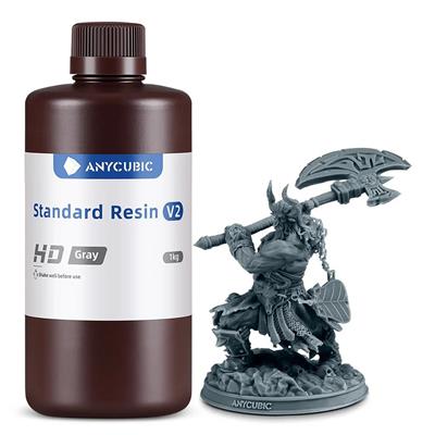 Anycubic Standard UV Reçine V2 1Kg HD Gri