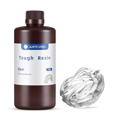Anycubic UV Tough(Sert Esnek) Reçine 1Kg Şeffaf