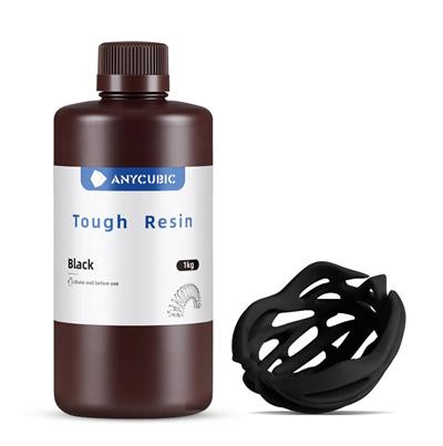 Anycubic UV Tough(Sert Esnek) Reçine 1Kg Siyah
