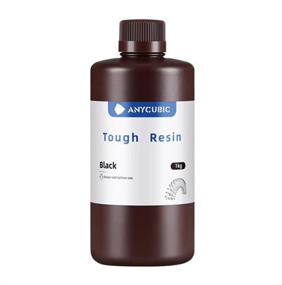 Anycubic UV Tough(Sert Esnek) Reçine 1Kg Siyah
