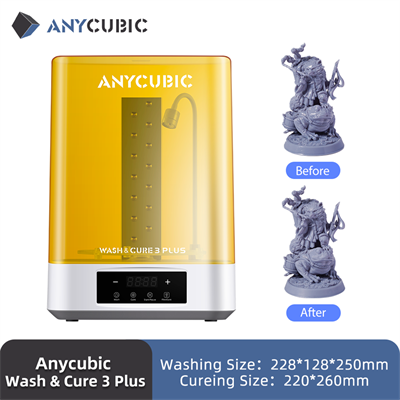 Anycubic Wash & Cure 3.0 Plus Yıkama Ve Kürleme Cihazı