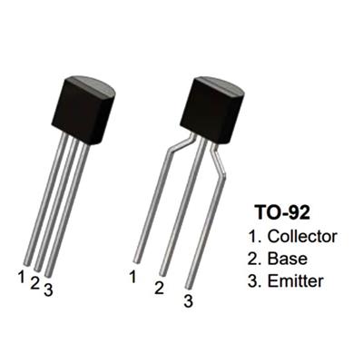 BC337 Transistör Bjt Npn TO-92 800mA, 45V(100 Adet)