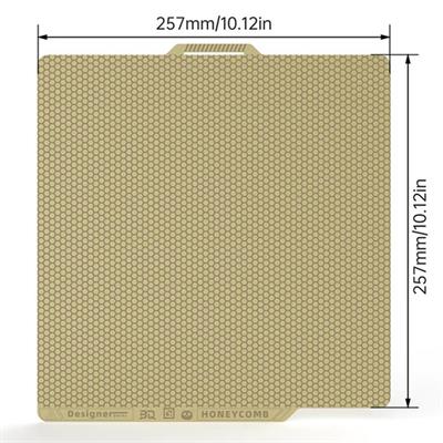 BIGTREETECH Panda Çift Taraflı Honeycomb-Houndstooth X1-P1-A1 Uyumlu Baskı Yüzeyi-257x257