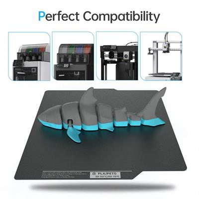 BIGTREETECH Panda Cryo Grip Pütürlü Pei X1-P1-A1 Uyumlu Çift Taraflı Baskı Yüzeyi-257x257