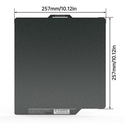 BIGTREETECH Panda Cryo Grip Pütürlü Pei X1-P1-A1 Uyumlu Çift Taraflı Baskı Yüzeyi-257x257