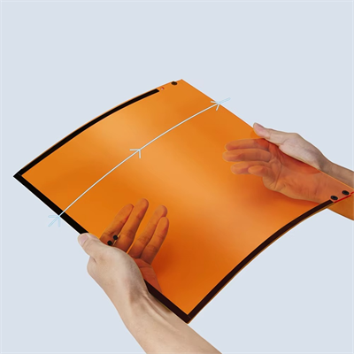 BIGTREETECH Panda Door Sunburst Orange-X1-P1 Serisi Uyumlu Renkli Ön Kapak
