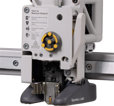 Bambu Lab A1-A1 Mini Uyumlu Hotend Isıtıcı Gövde Seti-Hotend Tutucu-Klon