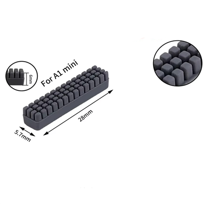 Bambu Lab A1 Mini Nozzle Temizleme Silikonu-1 Adet