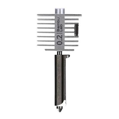 Bambu Lab A1 Serisi 0.2mm Hotend Nozzle Seti-Sertleştirilmiş Çelik-FAH018