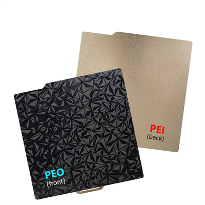 Bambu Lab X1 P1P Çift Taraflı Büyük Desenli Peo-Pei Kaplı Yay Çeliği Tabla-257x257mm