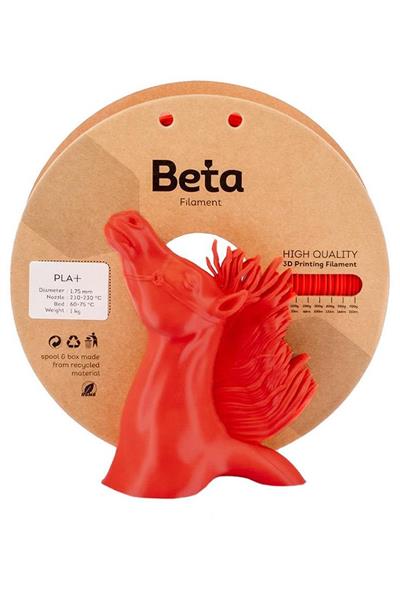 Beta PLA Plus Filament Neon Kırmızı 1.75mm 1000gr