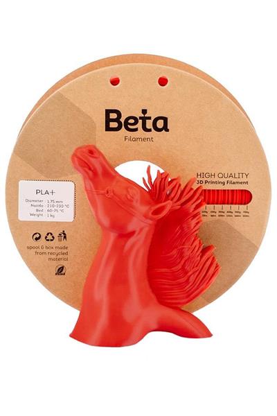 Beta PLA Plus Filament Öpücük Kırmızı 1.75mm 1000gr