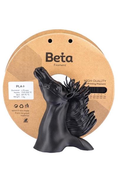 Beta PLA Plus Filament Siyah 1.75mm 1000gr