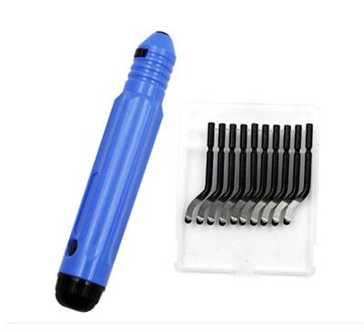 Çapak Alma Bıçağı + 10 Adet Bıçak Set