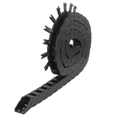 Cnc-3D Yazıcı Drag Zincir Kablo Taşıyıcı 1 Metre Kapaklı (10x15)