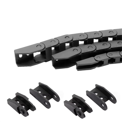 Cnc-3D Yazıcı Siyah Drag Zincir Kablo Taşıyıcı-10x30mm