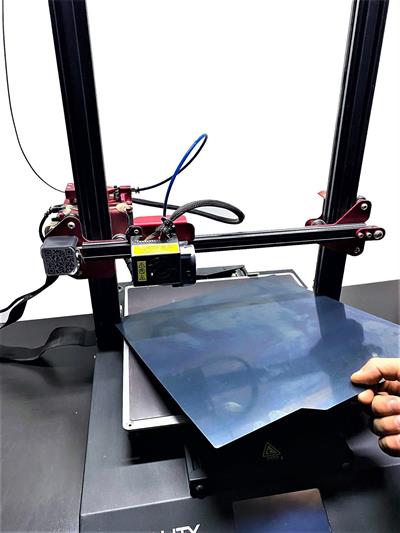 Cr10s Pro 310x320 Yay Çeliği Tabla+Yapışkanlı Manyetik Levha (0.5mm)