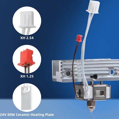 Creality Ender 3 S1 Serisi Geliştirilmiş 80W Full Hotend Set-Alüminyum Soğutucu Dahil