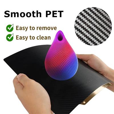 Creality Ender 3 V2 Çift Taraflı Pet-Pei Kaplı Yay Çeliği Tabla-235x235mm