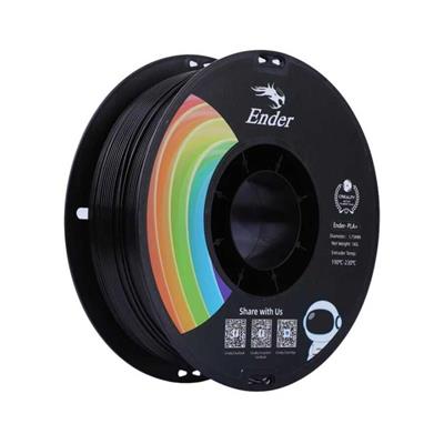 Creality Ender PLA+ Siyah Filament 1.75mm 1Kg