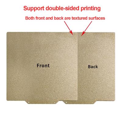 Creality Ender3 V2 Çift Taraflı Pütürlü Pei Kaplı Yay Çeliği Tabla-235x235mm