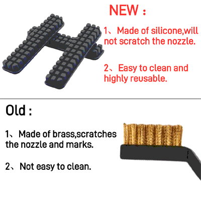 Creality K1-K1 Max-K1C Nozzle Temizleme Silikonu-5 Adet