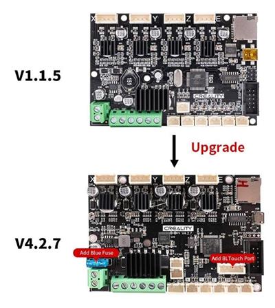 Creality Sessiz Anakart BLtouch uyumlu(V4.2.7)