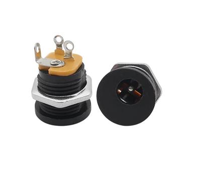 DC Jak 2.5mm Somunlu (Dişi Adaptör)