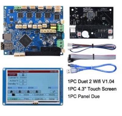 Duet 2 Wifi Anakart + 4.3 Dokunmatik Ekran Seti