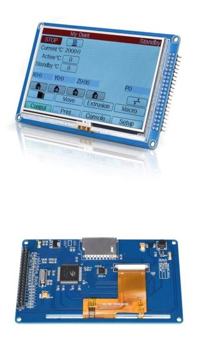 Duet 2 Wifi Anakart + 4.3 Dokunmatik Ekran Seti
