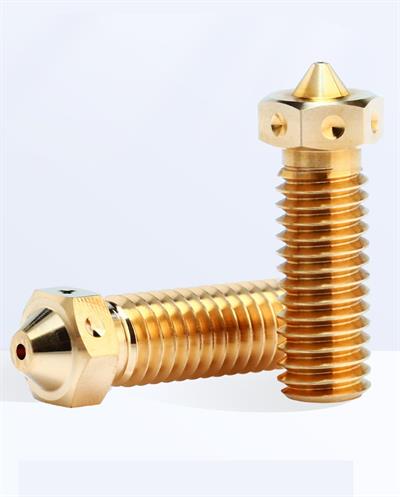 E3D Volcano 4 Nokta Pirinç Nozzle-Sidewinder X1-X2-Genius-Genius Pro-0.4mm