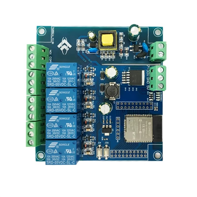 ESP32 WIFI Bluetooth 4 Kanal Röle Kartı