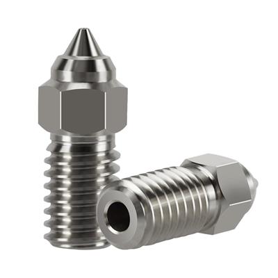 Ender 3 V3 SE-Ender 7-Ender 5 S1  Krom Zirkonyum Bakır Nozzle 500°C(0.4mm)