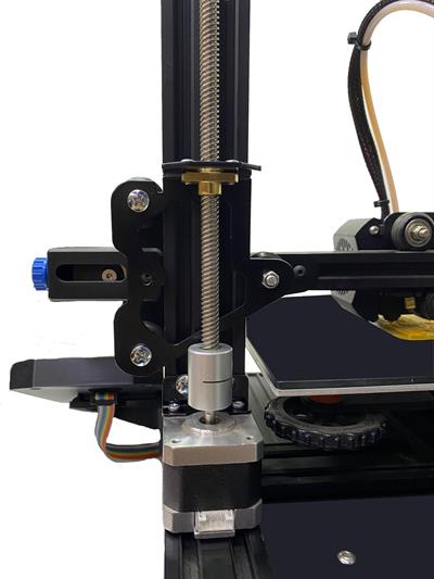 Ender 3 çift z eksen yükseltme metal parçası(Siyah)