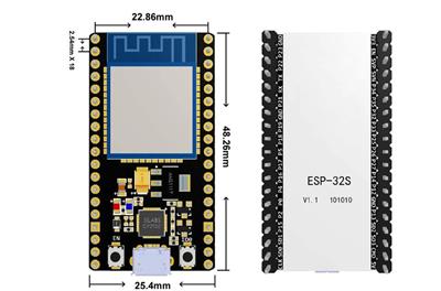 Esp32 38 Pin Micro Bluetooth+Wi-Fi Geliştirme Modülü