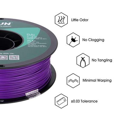 Esun PLA Plus Filament Mor 1.75mm 1000gr