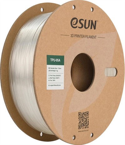 Esun TPU 95A Filament Şeffaf 1.75mm 1000gr
